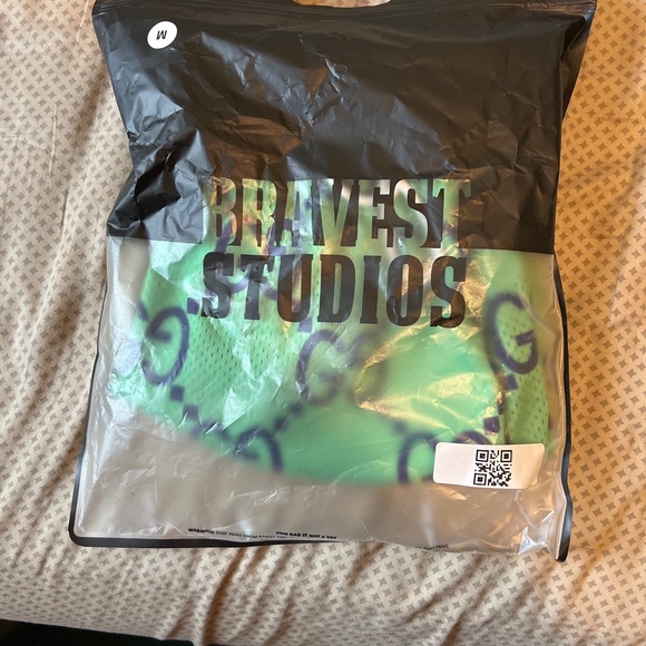 Medium Bravest Mega G Spring Green Shorts (US Exclusive) - Picture 4 of 6